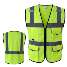 交通/施工/环卫用透气网布反光背心